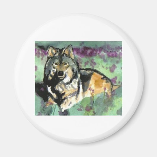 Wolf von Paula Atwell Magnet (Vorne)