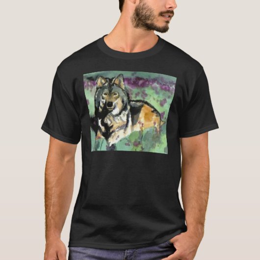 Wolf von Paula Atwell T-Shirt (Vorderseite)