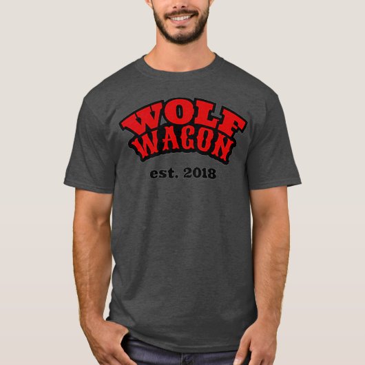 Wolf Wagon DJ Wolf 2020 T-Shirt (Vorderseite)