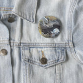 Wolf-Waldnatur-Land-FriedensLiebe-Tier Button (Beispiel)