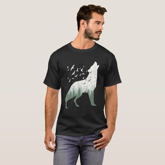 Wolf Walker Wolfblut Wolfoo Wolfwalker Wolfs Wolf T-Shirt (Vorne ganz)