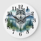 Wolf-Wanduhr Große Wanduhr (Vorderseite)