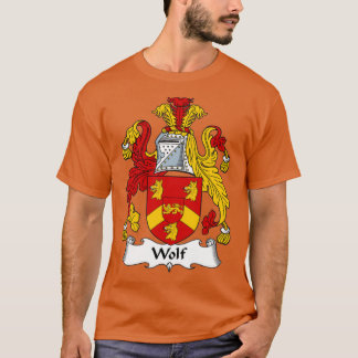 Wolf Wappen Familienwappen T-Shirt