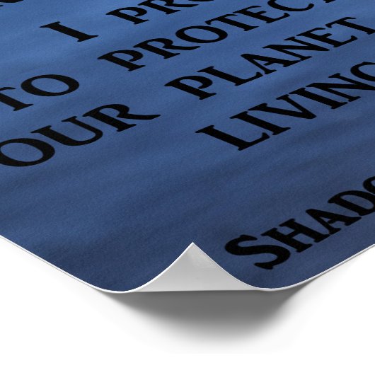 Wolf Warrior Poster (Ecke)