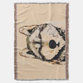 Wolf Watch Decke (Vorderseite Vertikal)