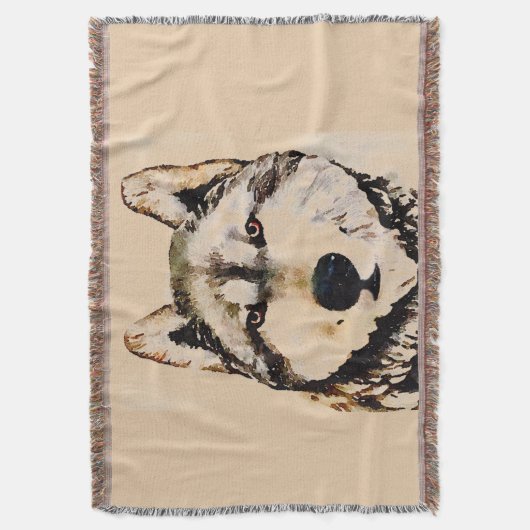 Wolf Watch Decke (Vorderseite Vertikal)