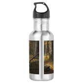 Wolf Water Bottle style 1 Edelstahlflasche (Rückseite)