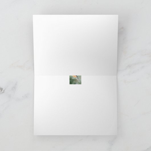 Wolf Watercolor Danke Deutschland (Innenseite)