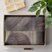 Wolf Watercolor Tissue Paper Seidenpapier (Geschenk)
