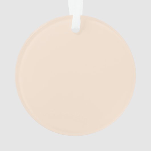 Wolf Wearing Glasses Ornament (Rückseite)