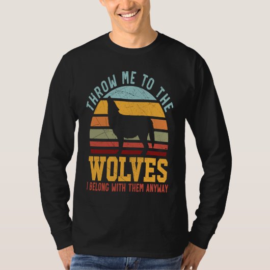 Wolf Werewolf Wolfpack Wolfgang Wildlife Animal T-Shirt (Vorderseite)