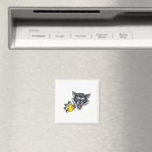 Wolf Werwolf Softll Ll Tiermaskottchen Magnet (In Situ (Geschirrspüler))