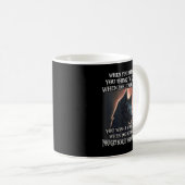 Wolf When You Meet Me You Think Im Quiet When You Kaffeetasse (VorderseiteRechts)