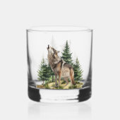 Wolf Whiskyglas (Vorderseite)