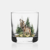 Wolf Whiskyglas (Rückseite)