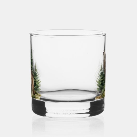 Wolf Whiskyglas (Rechts)