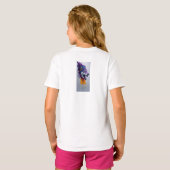 "Wolf Whispers: Urlaubskizzen Frauen-T-Shirt" T-Shirt (Schwarz voll)