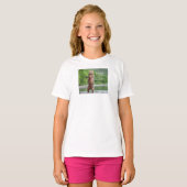 "Wolf Whispers: Urlaubskizzen Frauen-T-Shirt" T-Shirt (Vorne ganz)