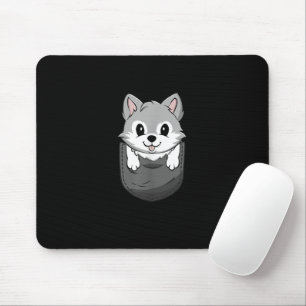 Wolf Wild Animal Lover Hunter Zoology Mousepad