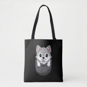 Wolf Wild Animal Lover Hunter Zoology Tasche