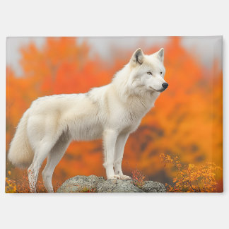 Wolf Wild Animal Loving Portrait Magnet