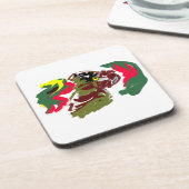 Wolf Wildherbst jetzt Getränkeuntersetzer (Linke Seite)