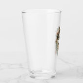 Wolf Wildlife Art Gletscher Glas (Rechts)