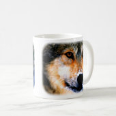 Wolf Wildlife Coffee Tasse (VorderseiteRechts)