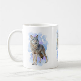 Wolf Wildlife coffee Tasse