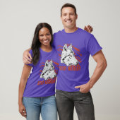 Wolf Wildtier-Geschenk lustig T-Shirt (Unisex)