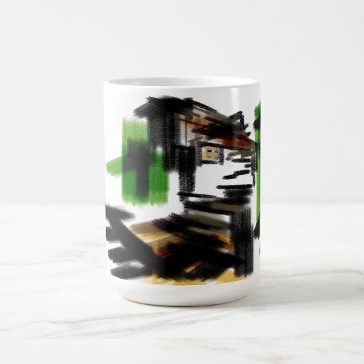 Wolf winter fun kaffeetasse (Mittel)