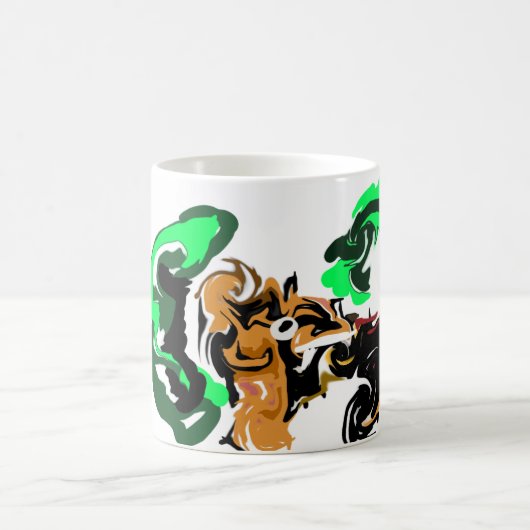 Wolf  winter  joy kaffeetasse (Mittel)