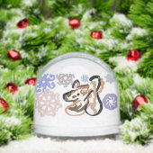 Wolf winter love schneekugeln (Weihnachten)