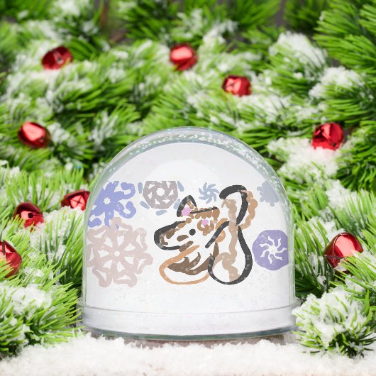 Wolf winter love schneekugeln (Weihnachten)