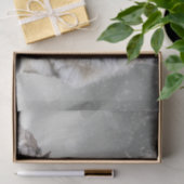 Wolf Winter Snow Forest Moon Landschaft Seidenpapier (Geschenk)