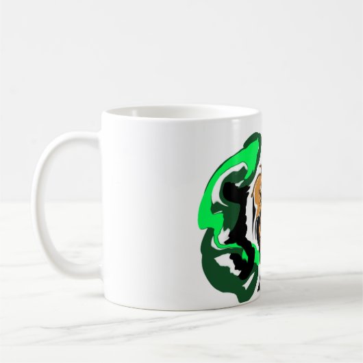 Wolf Winterfreude Kaffeetasse (Links)