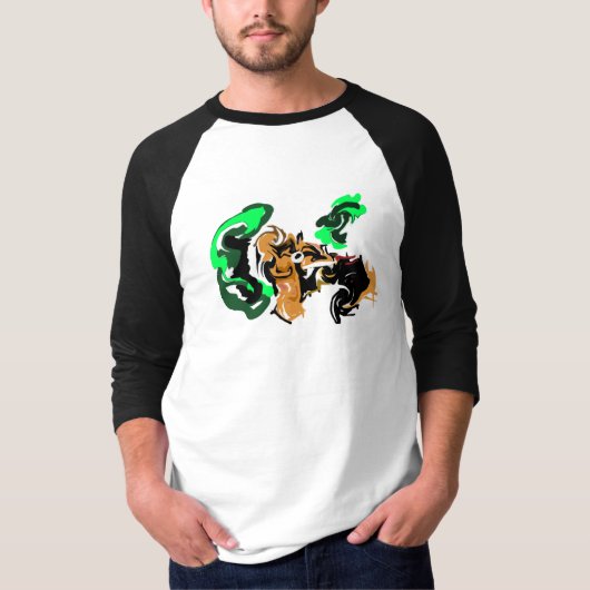 Wolf Winterfreude T-Shirt (Vorderseite)