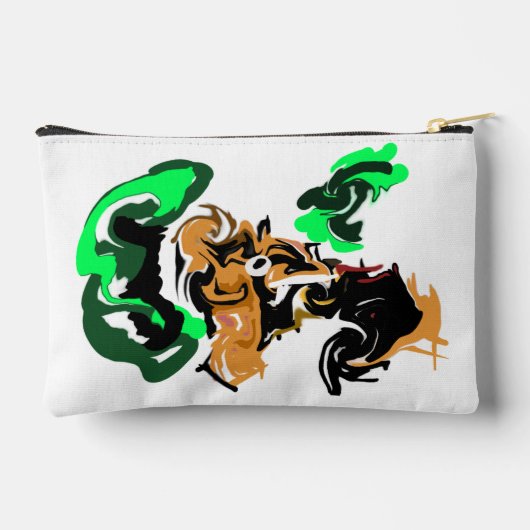 Wolf Winterfreude Zubehörtasche (Rückseite)