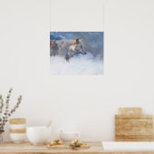 WOLF WINTERGEBIETE POSTER (Küche)