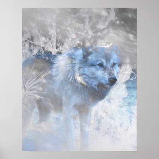 WOLF WINTERGEBIETE POSTER (Vorne)