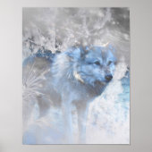 WOLF WINTERGEBIETE POSTER (Vorne)