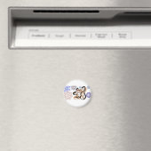 Wolf Winterliebe Magnet (In Situ (Geschirrspüler))