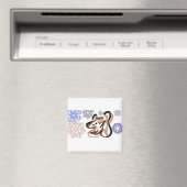 Wolf Winterliebe Magnet (In Situ (Geschirrspüler))