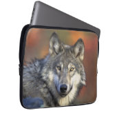 Wolf Wisdom Laptopschutzhülle (Vorne Rechts)