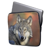 Wolf Wisdom Laptopschutzhülle (Vorderseite Links)