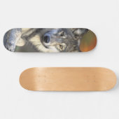 Wolf Wisdom Skateboard (Horizontal)