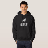 Wolf Wolf Hoodie (Vorne ganz)