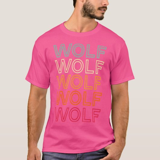 Wolf Wolf T-Shirt (Vorderseite)