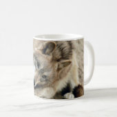 Wolf-Wolf-Tasse Kaffeetasse (VorderseiteRechts)