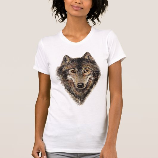 Wolf, Wölfe, Wildtiere, Natur, T-Shirt (Vorderseite)